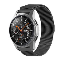 For Honor Magic Watch 2/Galaxy Active2 20mm Milan Stainless Steel Mesh Watch Band(Black)
