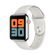 P10 1.3inch IPS Color Screen Smart Watch IP67 Waterproof,Support Call Reminder/Heart Rate Monitoring/Blood Pressure Monitoring/Sleep Monitoring(White)