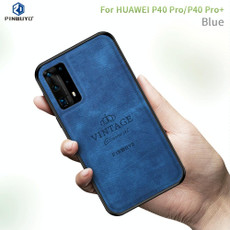 For Huawei P40 pro / P40pro+ PINWUYO Zun Series PC + TPU + Skin Waterproof And Anti-fall All-inclusive Protective Shell(Blue)