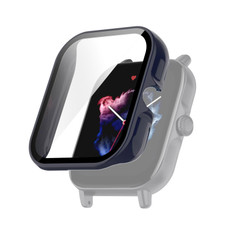 For Amazfit GTS 3 PC + Tempered Glass Watch Protective Case(Ink Blue) For Amazfit GTS 3 PC + Tempered Glass Watch Protective Case(Ink Blue)