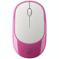 ZGB 360 2.4G Computer Laptop Wireless Chargeable Mini Mouse 1000dpi(Pink)