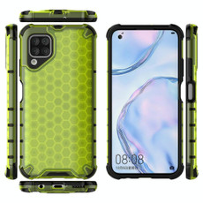 For Huawei Nova 6 SE   Shockproof Honeycomb PC + TPU Case(Green)