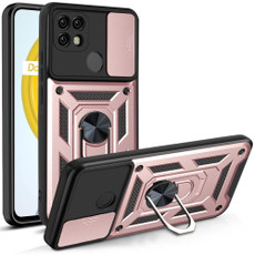 For OPPO Realme C21/C20/C11 2021 Sliding Camera Cover Design TPU+PC Phone Protective Case(Rose Gold) For OPPO Realme C21/C20/C11 2021 Sliding Camera Cover Design TPU+PC Phone Protective Case(Rose Gold)