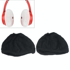 2 PCS Knitted Headphone Dustproof Protective Case for Beats Solo2 / Solo3(Black)