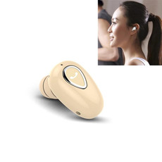 YX01 Sweatproof Bluetooth 4.1 Wireless Bluetooth Earphone, Support Memory Connection & HD Call (Flesh Color)