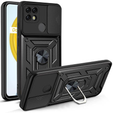 For OPPO Realme C21/C20/C11 2021 Sliding Camera Cover Design TPU+PC Phone Protective Case(Black) For OPPO Realme C21/C20/C11 2021 Sliding Camera Cover Design TPU+PC Phone Protective Case(Black)
