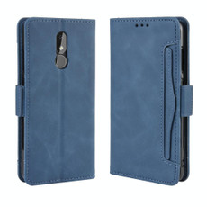 Wallet Style Skin Feel Calf Pattern Leather Case For Nokia 3.2,with Separate Card Slot(Blue)