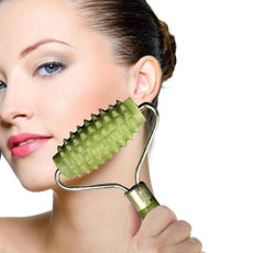 Portable Massage Roller Jade Facial Massager Roller Face