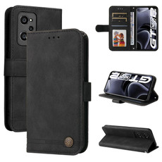For OPPO Realme GT NEO2 Skin Feel Life Tree Metal Button Horizontal Flip Leather Phone Case(Black) For OPPO Realme GT NEO2 Skin Feel Life Tree Metal Button Horizontal Flip Leather Phone Case(Black)