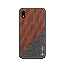 PINWUYO Honors Series Shockproof PC + TPU Protective Case  for Galaxy A10e(Brown)