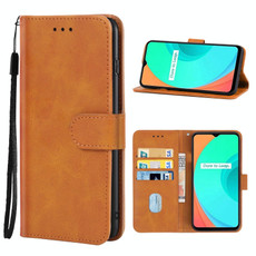 For OPPO Realme C11 2021 Leather Phone Case(Brown) For OPPO Realme C11 2021 Leather Phone Case(Brown)