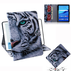 Tiger Pattern Horizontal Flip Leather Case for Huawei MediaPad T5, with Holder & Card Slot & Wallet Tiger Pattern Horizontal Flip Leather Case for Huawei MediaPad T5, with Holder & Card Slot & Wallet