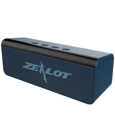 ZEALOT S31 10W 3D HiFi Stereo Wireless Bluetooth Speaker, Support Hands-free / USB / AUX / TF Card (Gray Blue)