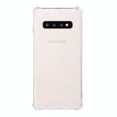 Shockproof TPU Protective Case for Galaxy S10 Plus (Transparent)