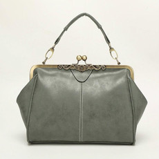 Women Handbags Messenger Bags Retro Shoulder Bag(Green)