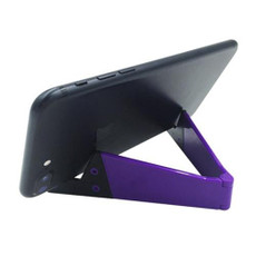 V Shape Universal Mobile Phone Tablet Bracket Holder (Purple)