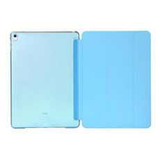 Pure Color Merge Horizontal Flip Leather Case for iPad Pro 10.5 Inch / iPad Air (2019), with Holder (Blue)