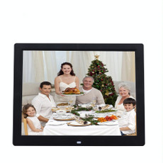 14 inch High-definition Digital Photo Frame Electronic Photo Frame Showcase Display Video Advertising Machine(Black)