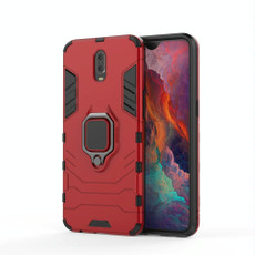 PC + TPU Shockproof Protective Case for OPPO R17, with Magnetic Ring Holder (Red) PC + TPU Shockproof Protective Case for OPPO R17, with Magnetic Ring Holder (Red)