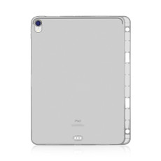 Highly Transparent TPU Soft Protective Case for iPad Pro 11 inch (2018), with Pen Slot (Transparent)