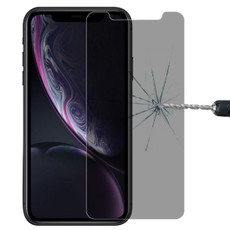 For iPhone 11 / XR 9H 3D Privacy Anti-glare Non-full Screen Tempered Glass Screen Protector