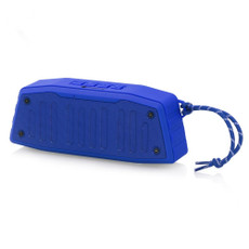 NewRixing NR-4019 Outdoor Portable Bluetooth Speaker with Hands-free Call Function, Support TF Card & USB & FM & AUX (Blue)