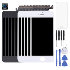 5 PCS Black + 5 PCS White TFT LCD Screen for iPhone 5 Digitizer Full Assembly with Front Camera