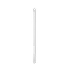 Two-hole Solid Color Silicone Stylus Protective Case For Apple Pencil 2(White)