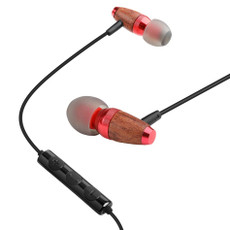 awei ES-60TY TPE In-ear Wire Control Earphone with Mic, For iPhone, iPad, Galaxy, Huawei, Xiaomi, LG, HTC and Other Smartphones(Red)