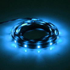 5 PCS 120cm 60 LED Waterproof Flexible Car Strip Light, DC 12V(Ice Blue Light)