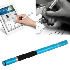 2 in 1 Stylus Touch Pen + Ball Pen for iPhone 6 & 6 Plus / 5 & 5S & 5C, iPad Air 2 / iPad mini 1 / 2 / 3 / New iPad (iPad 3) / iPad and All Capacitive Touch Screen(Blue)