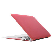 For MacBook Air 13.3 inch A1466 2012-2017 / A1369 2010-2012 Laptop Frosted Hard Plastic Protective Case(Pink)