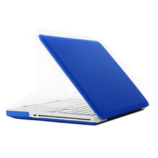 Frosted Hard Plastic Protection Case for Macbook Pro 13.3 inch(Blue)