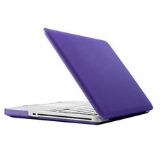 Frosted Hard Plastic Protection Case for Macbook Pro 13.3 inch(Purple)