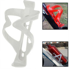 High-strength Plastic  Portable Drinking Cup Water Bottle Cage Holder Bottle Carrier Bracket Stand for Bike(White)