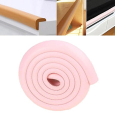 212cm Baby Edge Cushion Foam with Self-adhesive Tape(Pink)
