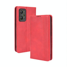 For OPPO Realme GT Neo2 Magnetic Buckle Retro Crazy Horse Texture Horizontal Flip Phone Leather Case with Holder & Card Slots & Photo Frame(Red) For OPPO Realme GT Neo2 Magnetic Buckle Retro Crazy Horse Texture Horizontal Flip Phone Leather Case with Holder & Card Slots & Photo Frame(Red)