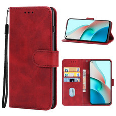 Leather Phone Case For Xiaomi Redmi Note 9 5G CN Version / Note 9T(Red) Leather Phone Case For Xiaomi Redmi Note 9 5G CN Version / Note 9T(Red)