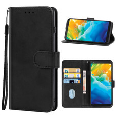 Leather Phone Case For LG Stylo 4 / Q Stylo 4(Black)