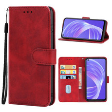 Leather Phone Case For OPPO A73 5G(Red) Leather Phone Case For OPPO A73 5G(Red)