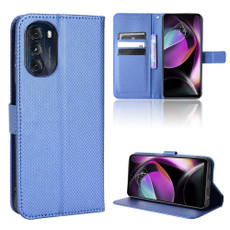 For Motorola Moto G 5G 2022 Diamond Texture Leather Phone Case(Blue) For Motorola Moto G 5G 2022 Diamond Texture Leather Phone Case(Blue)