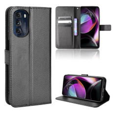 For Motorola Moto G 5G 2022 Diamond Texture Leather Phone Case(Black) For Motorola Moto G 5G 2022 Diamond Texture Leather Phone Case(Black)