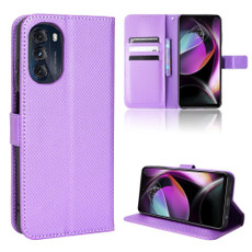 For Motorola Moto G 5G 2022 Diamond Texture Leather Phone Case(Purple) For Motorola Moto G 5G 2022 Diamond Texture Leather Phone Case(Purple)