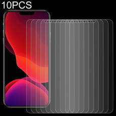 For iPhone 12 mini 10pcs 0.26mm 9H 2.5D Tempered Glass Film (Open Hole)