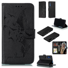 Feather Pattern Litchi Texture Horizontal Flip Leather Case with Wallet & Holder & Card Slots For Huawei Honor 9X Pro(Black) Feather Pattern Litchi Texture Horizontal Flip Leather Case with Wallet & Holder & Card Slots For Huawei Honor 9X Pro(Black)