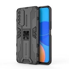 For Honor Play 5T Pro Supersonic PC + TPU Shock-proof Protective Case with Holder(Black) For Honor Play 5T Pro Supersonic PC + TPU Shock-proof Protective Case with Holder(Black)