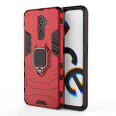 For OPPO Reno Ace Shockproof PC + TPU Protective Case with Magnetic Ring Holder(Red) For OPPO Reno Ace Shockproof PC + TPU Protective Case with Magnetic Ring Holder(Red)