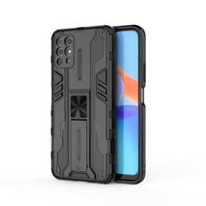 For Honor Play 5T Youth Supersonic PC + TPU Shock-proof Phone Case with Holder(Black) For Honor Play 5T Youth Supersonic PC + TPU Shock-proof Phone Case with Holder(Black)