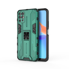 For Honor Play 5T Youth Supersonic PC + TPU Shock-proof Phone Case with Holder(Green) For Honor Play 5T Youth Supersonic PC + TPU Shock-proof Phone Case with Holder(Green)