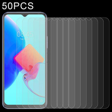 50 PCS 0.26mm 9H 2.5D Tempered Glass Film For Tecno Spark 8P